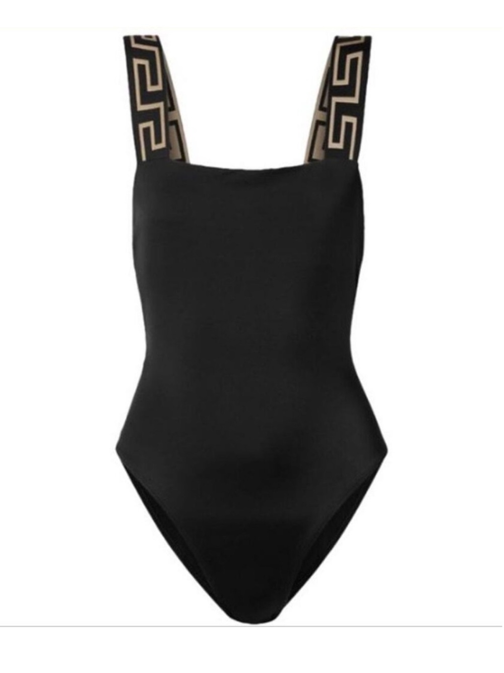 VERSACE Greca jacquard swimsuit XL